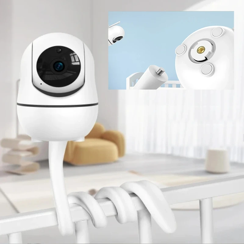 Силиконовый кронштейн для монитора Best-Baby, совместимый с SM70PTZ/SM650/SM50/SM55, многофункциональный белый силиконовый кронштейн