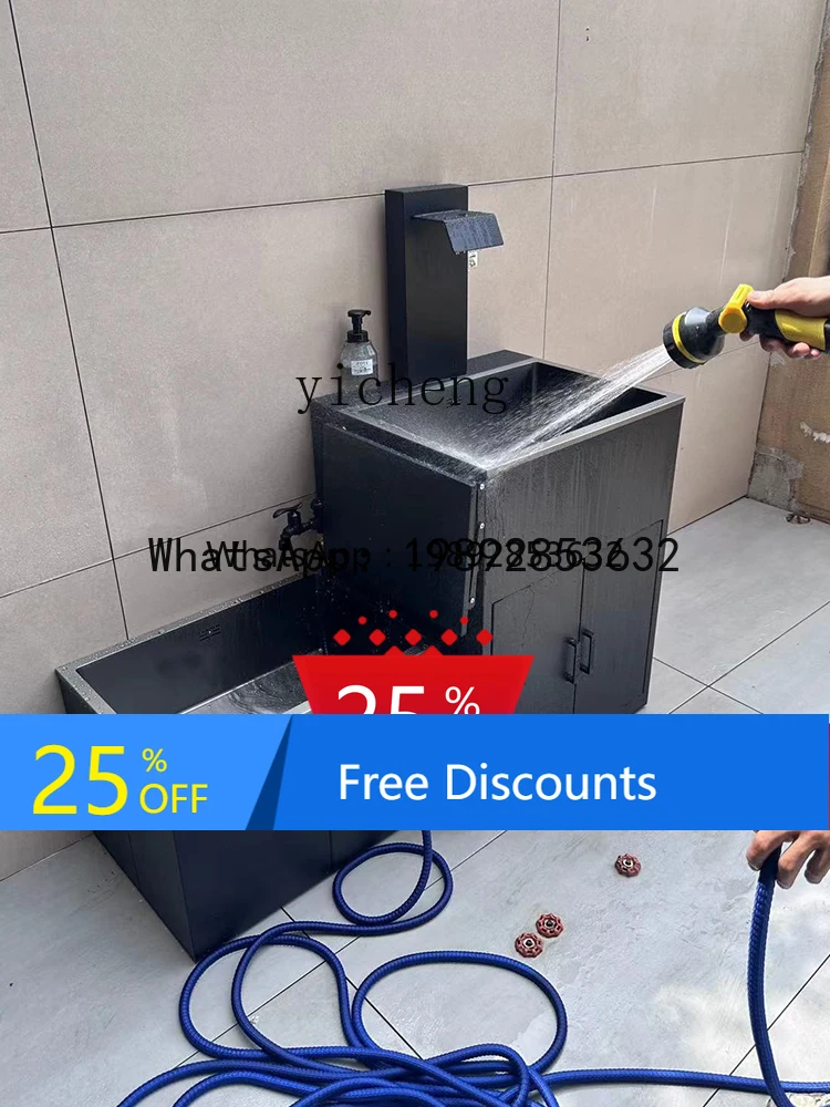 

Sink Garden Balcony Wash Basin Terrace Mop Pool Integrated Outdoor