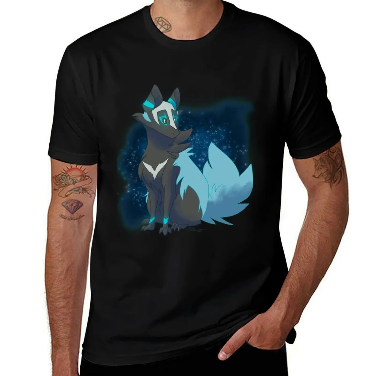 

Voltron- Cosmic Wolf T-Shirt Plus Size Short Sleeve T-Shirt