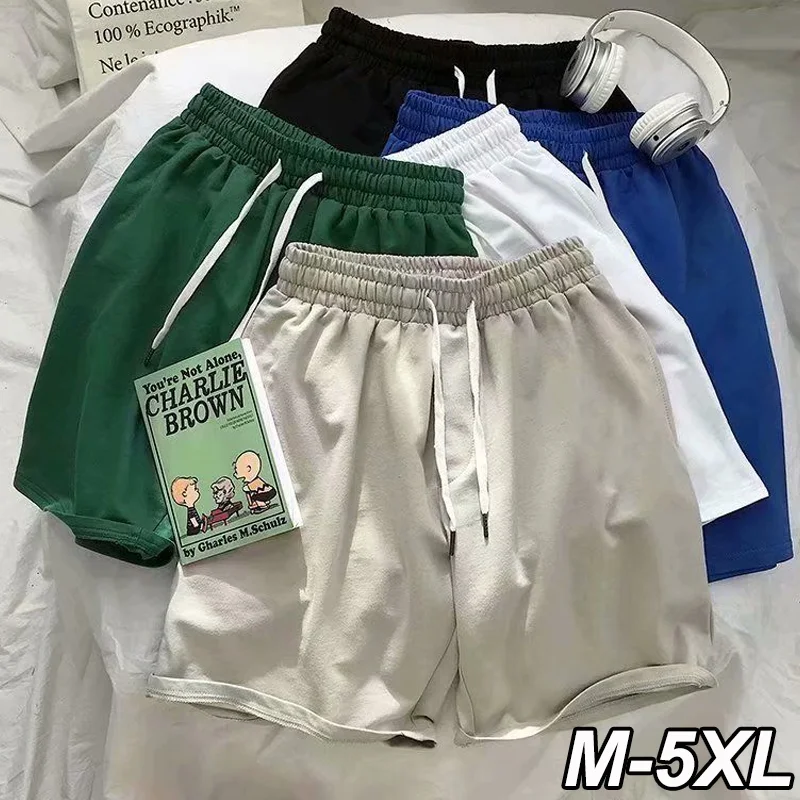 Mannen Sport Fitness Sneldrogende Jogging Shorts Gedrukt Broek Casual Losse Strand Shorts