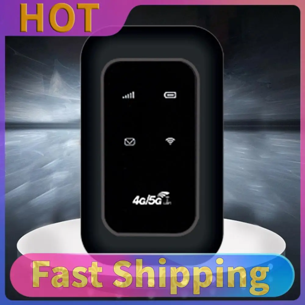 

Высокоскоростной мини-роутер с SIM-картой, беспроводной 4G LTE роутер, мобильная точка доступа Wi-Fi для путешествий на автодомах, отдыха, кемпинга, удаленных районов