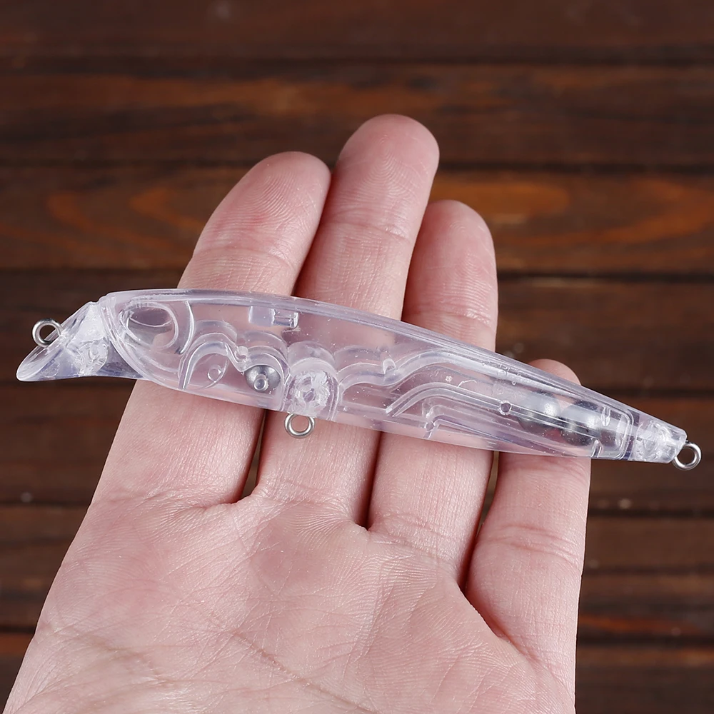 

Dr.Holife, 20 шт., приманка для заготовок гольяна, неокрашенная, 9,5 см, 8,9 г, плавающие погремушки, жесткая приманка, 8,9 г, рыболовные приманки «сделай сам» для рыбалки