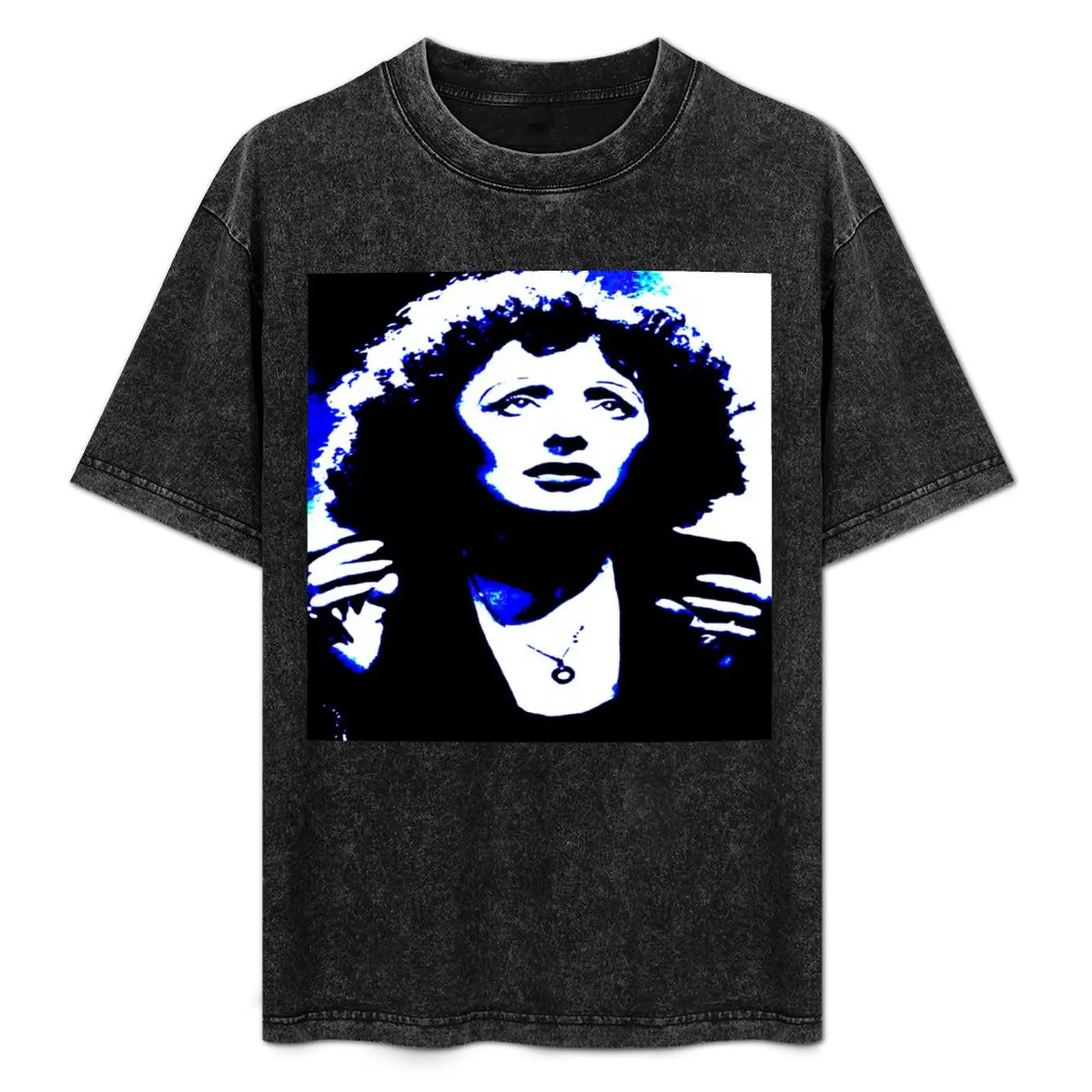 Camiseta Edith Piaf 4 Phases, camiseta de gimnasio para personas grandes y altas