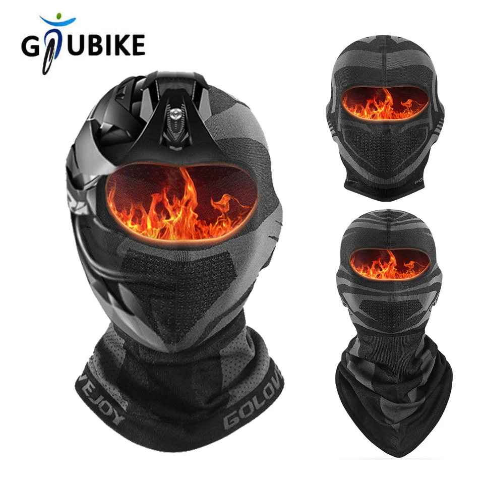 

GTUBIKE термозащитная маска для езды на мотоцикле, Балаклава, чехол на голову, лыжный велосипед, велосипед, ветрозащитная теплая мотоциклетная шапка, головной убор