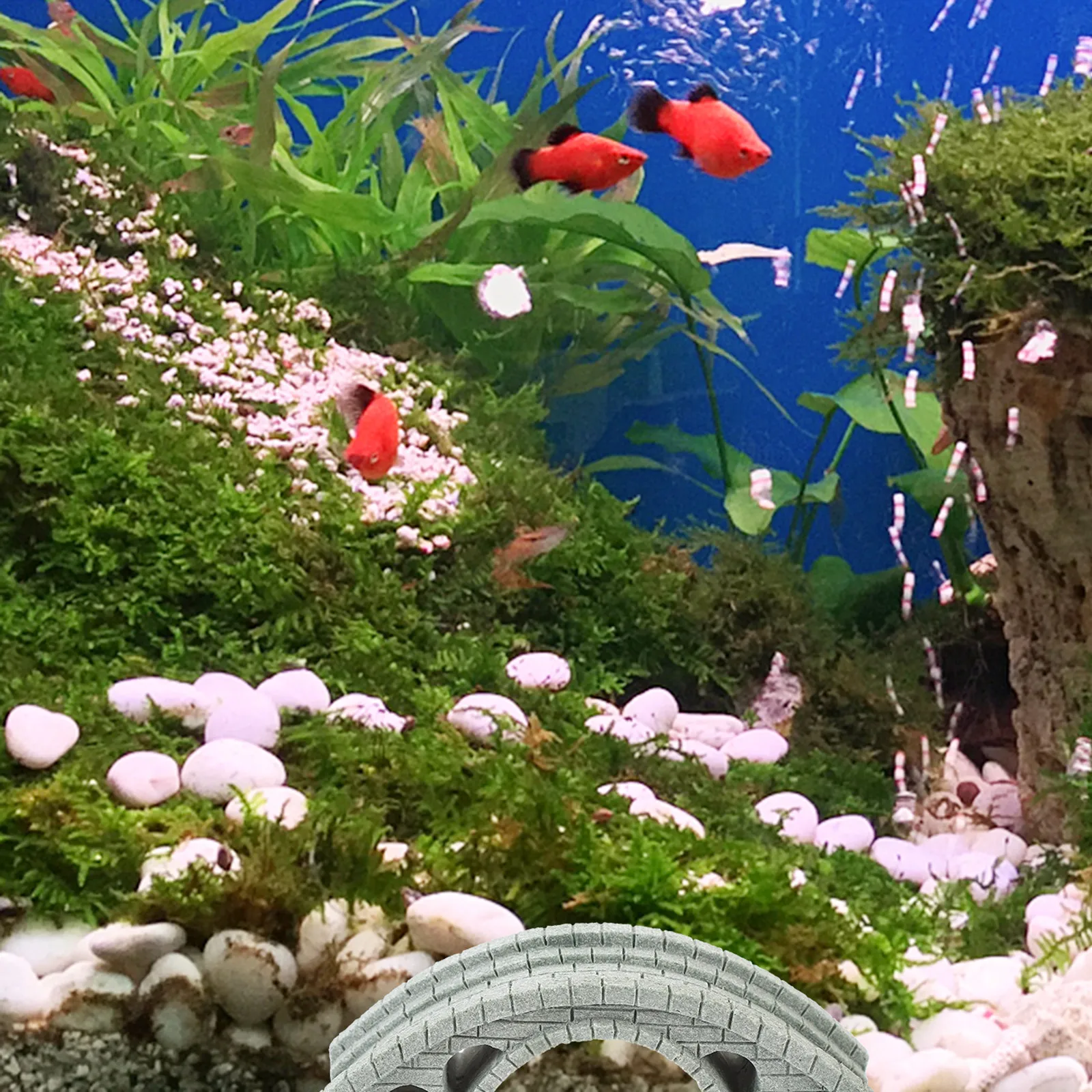 Bridge Decor Miniature Vintage - Aquarium Fish Bridge 评论和价格