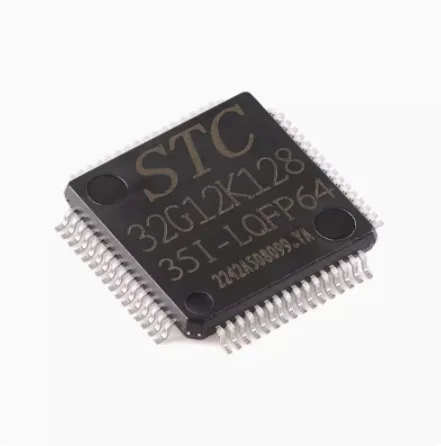 1pcs New Original STC32G12K128-35I-LQFP64 32-bit 8051 Core Microcontroller Chip