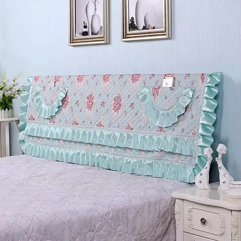 JaneYU Chống Bụi Bao 1.5M 1.8M 2.0M Giường Đơn Giản Cotton Kẹp Loại Bỏ Và Giặt Túi Mềm châu Âu Chắc Chắn Đầu Bao