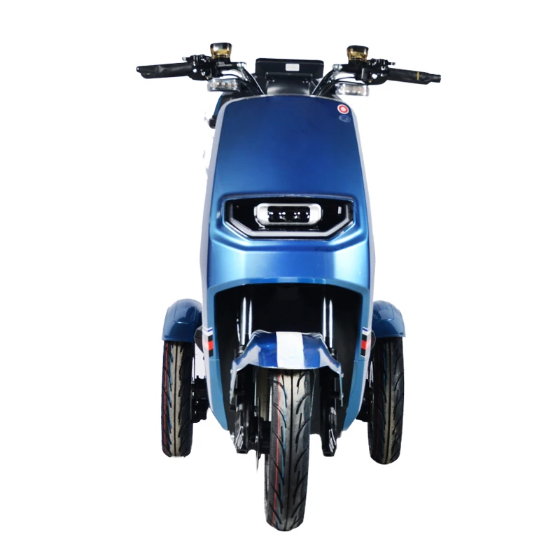 Three-wheeled electric motorcycle electric tricycle for adults tricycle for adults  biciclette