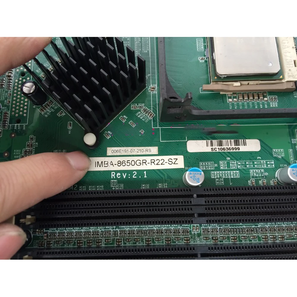 Para placa base de control industrial IMBA-8650GR-R22-SZ