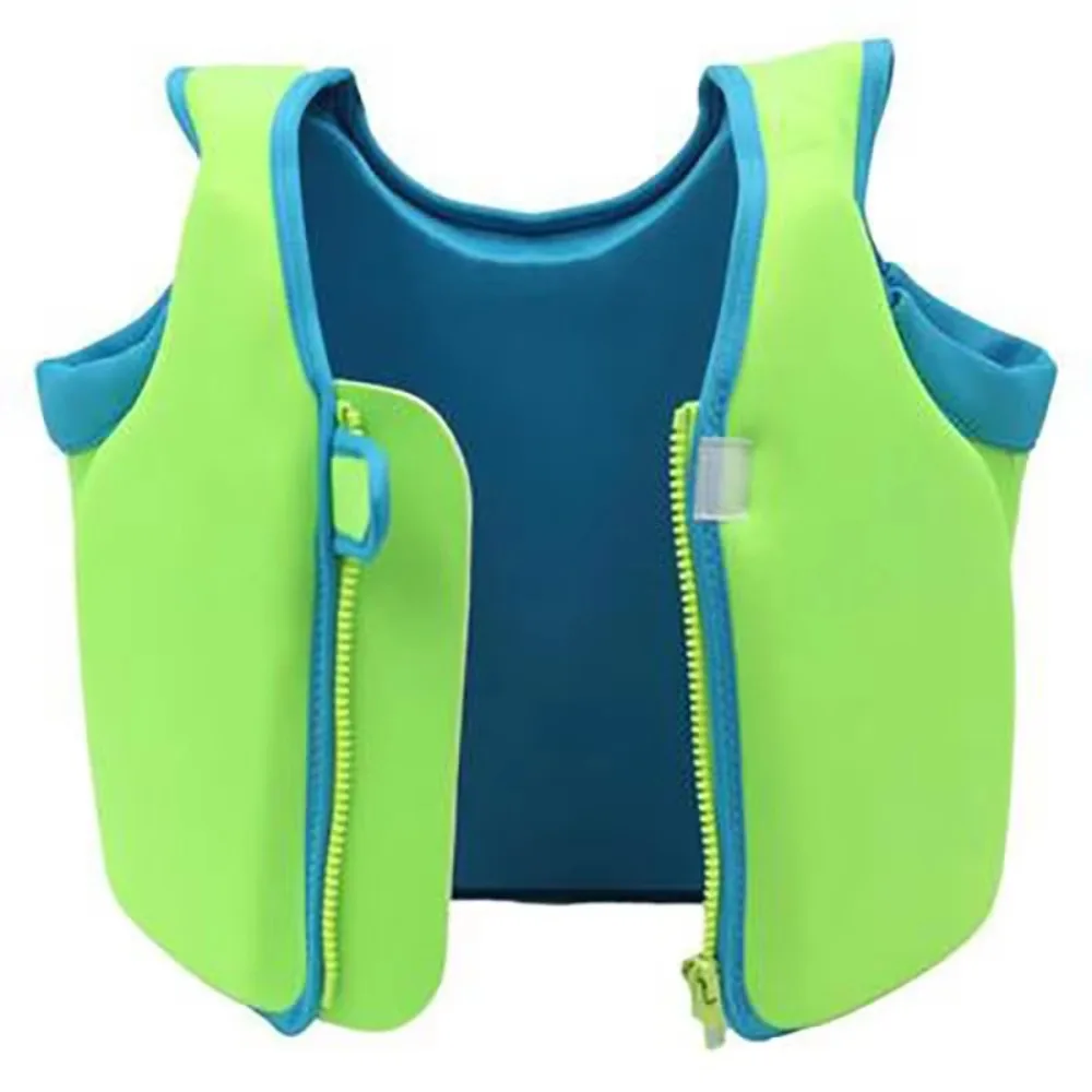 

Not Falling Off Child Buoyancy Vest Anti Rollover Stable Baby Swimming Jackets Adjustable Cartoon Inflation-Free Swimming Vest