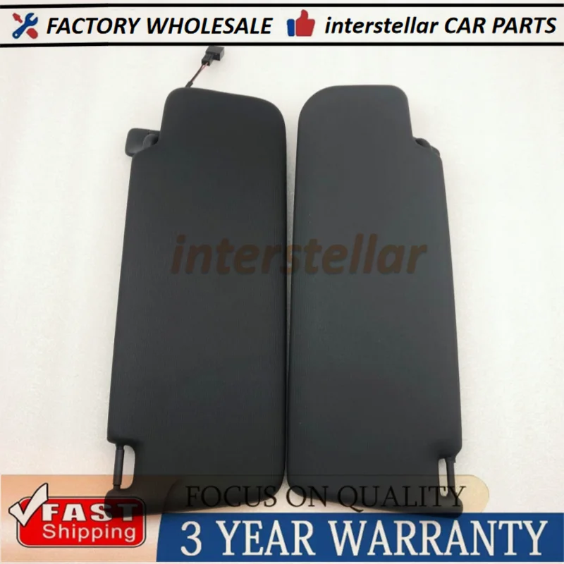Black Sun Visor For VW Golf 7 GTI R Sportsvan Polo 6 Jetta MK7 GLI Passat B8 CC Skoda Octavia 3 A7 RS 5G0857551 5G0857552 NEW