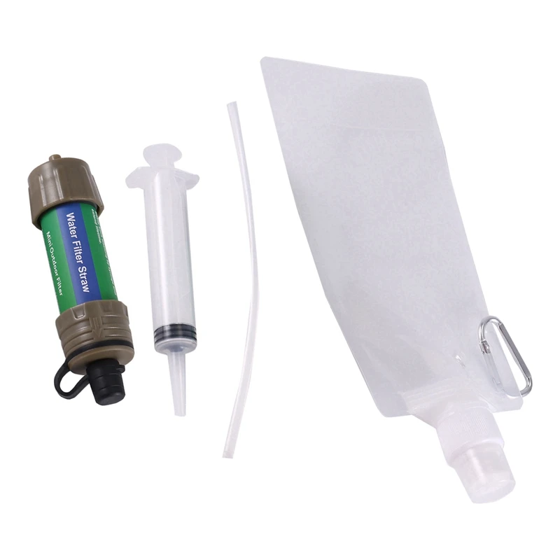 

Outdoor Water Purifier Water Filter Straw Water Mini Filter Filtration System For Outdoor Activities Emergency