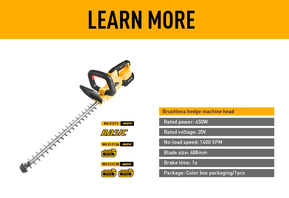 2025Brushless Hedge Machine 2 Battery Pack Color Box Packaging