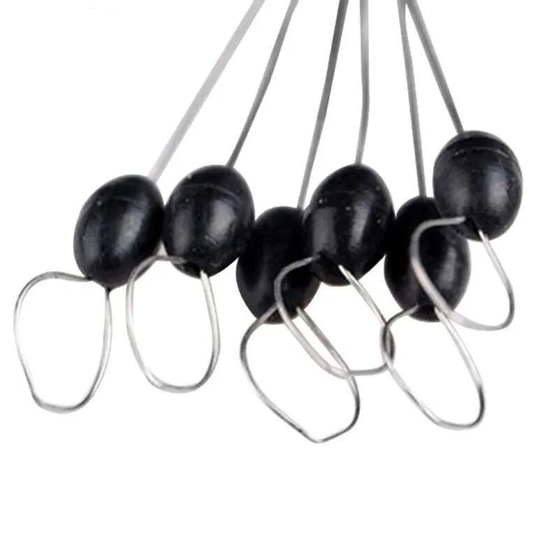 600Pcs 100 Group Set Rubber Space Beans Oval Stopper Fishing Bobber For Fly Fishing Accessories Spinner Bait Fish Tool image 6