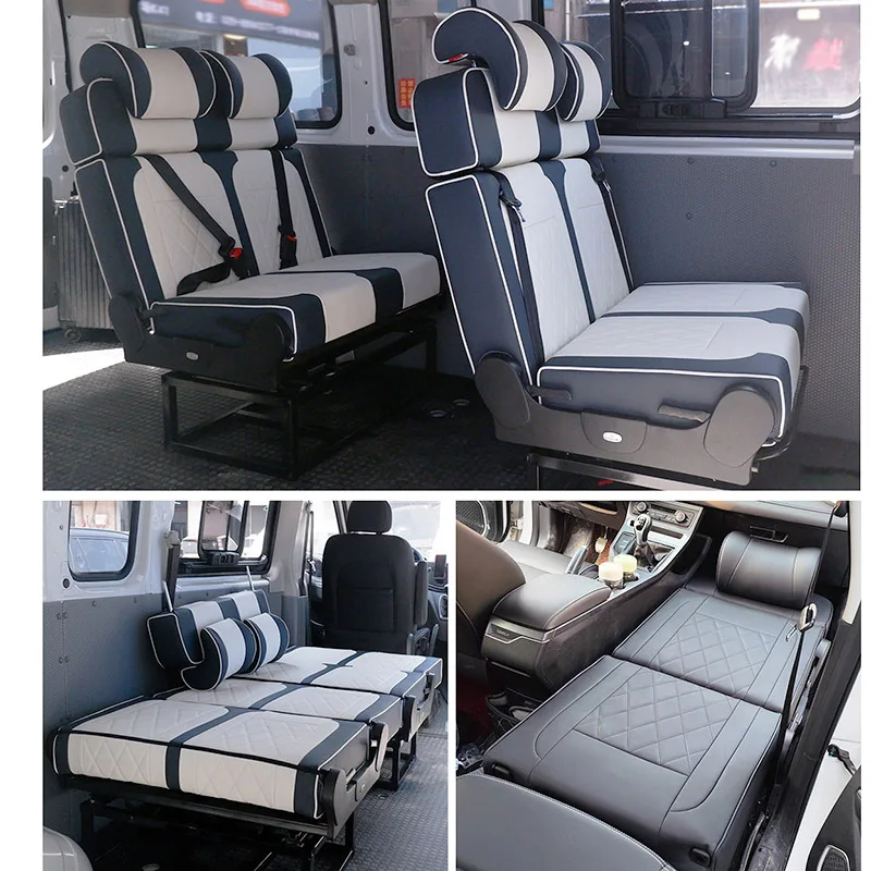 Modifica del sedile Camper per camper Camper per camper Scheda di cambio per veicoli commerciali Letto piatto per cambio letto