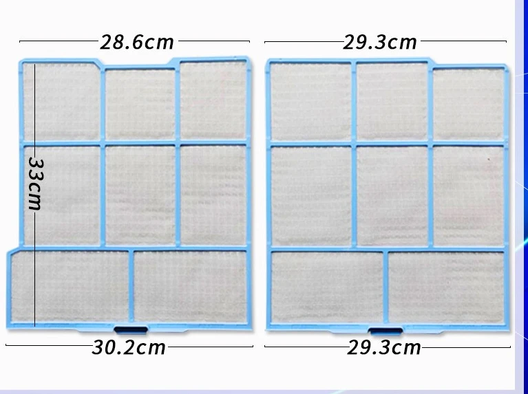 1set Air conditioning filter suiltable for HITACHI RAS-35AHR, 36AHY, 32AHR, 35AVZ, 26, 36DHZ