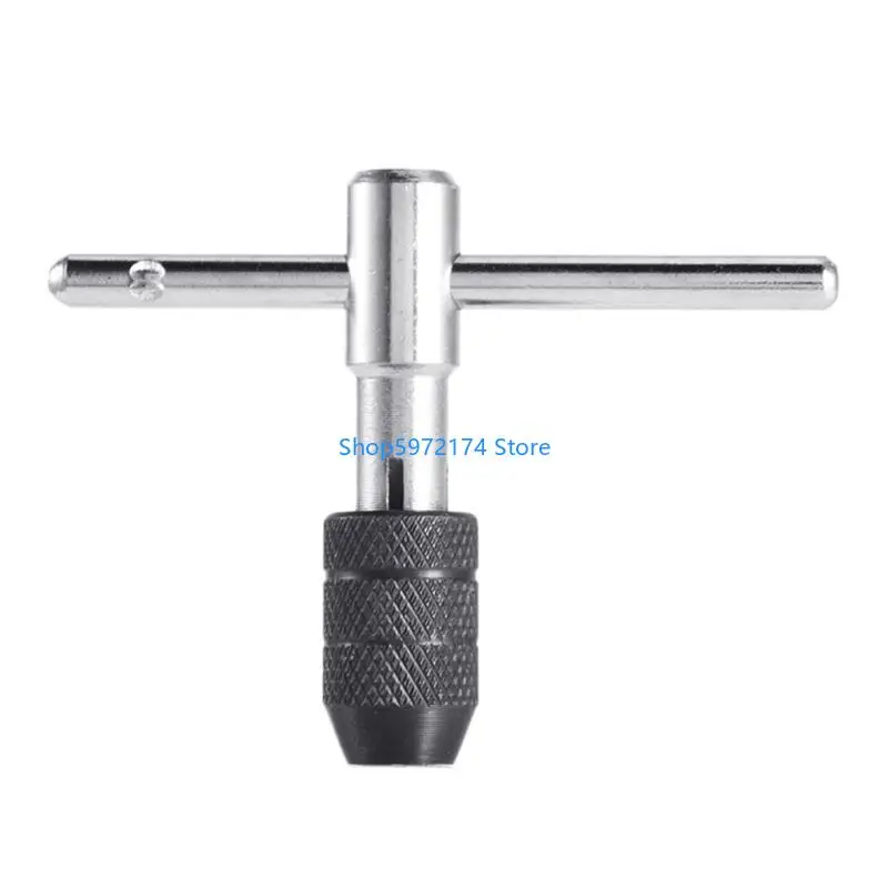 

Y3NB Adjustable Ratchet Tap Wrench T-Handle Tapping Ratcheting Wrench Hand Tool Hand Operation for Automovtie Repair Tool