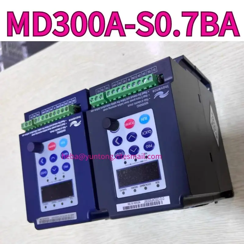 Used frequency converter MD300A-S0.7BA 220V0.75KW