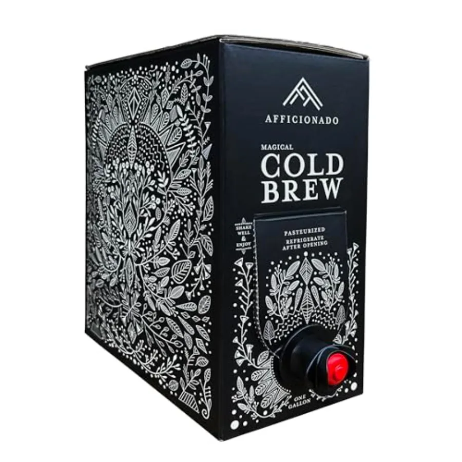 

Кофе Coffee Roasters Magical Cold Brew, 1 галлон, в пакете-коробке, однородовой, перуанский, средней обжарки, готовый к употреблению, пастеризованный