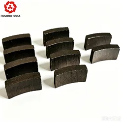 4PCS High Co Density Durable Diamond Segments 22-400mm Diameter Wet Core Bits for Repairing And Replacement