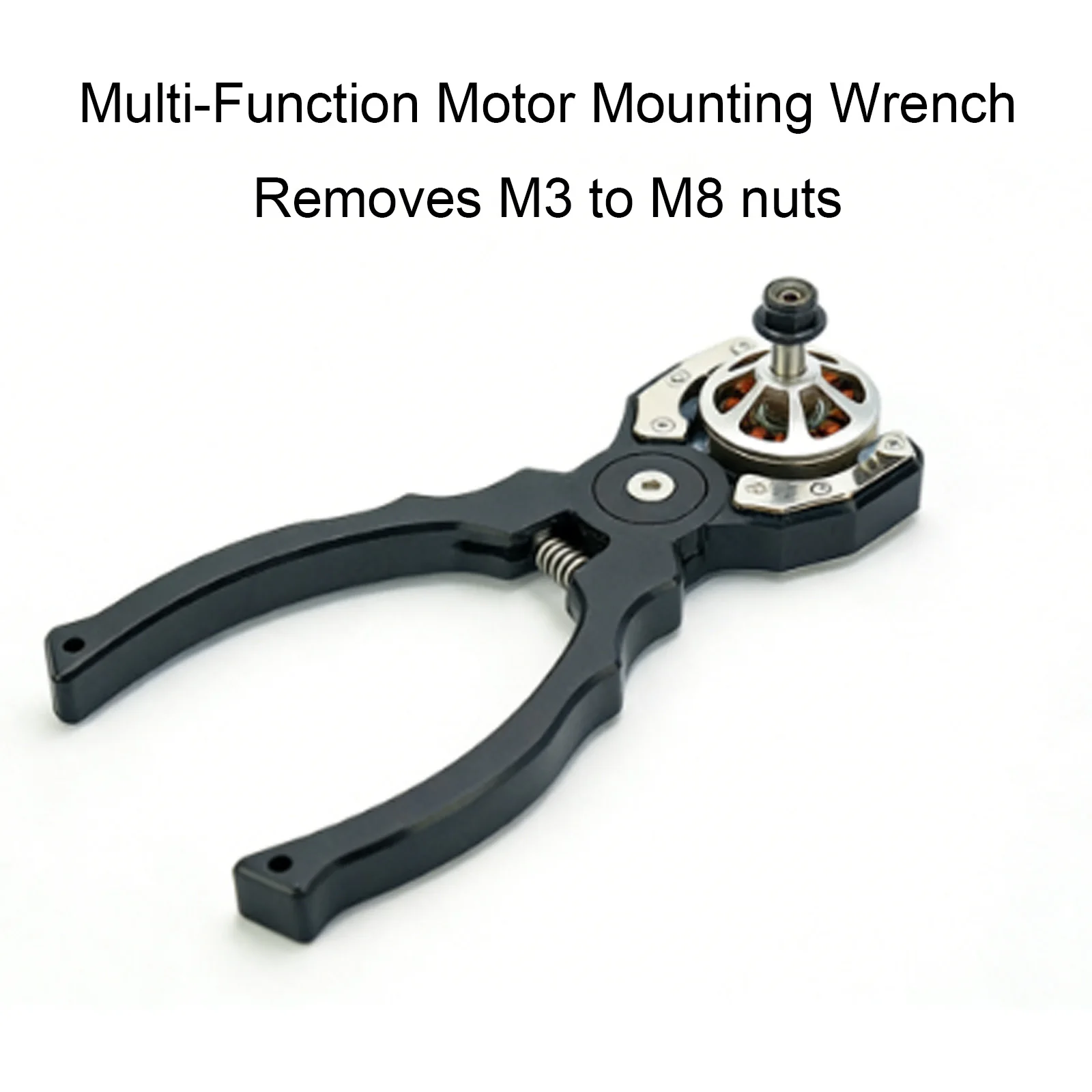 FPV Brushless Motor Pliers Propeller Remover Quick Release Tool for M3-M8 Nut RC Drone 13XX-23XX Motor Clamping Fixed Wrench
