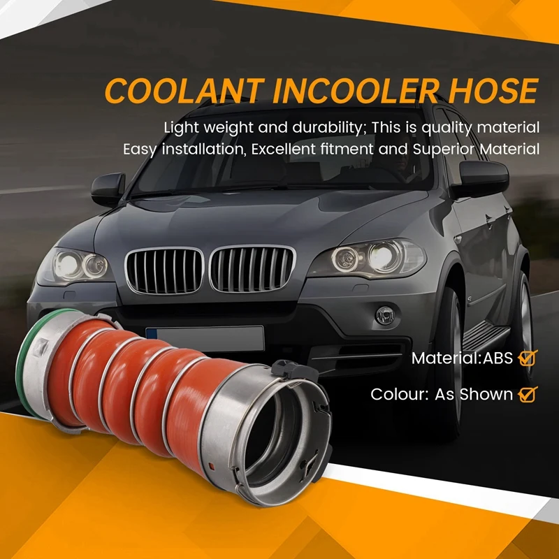 

11617807987 Turbo Charge Air Intake Hose For BMW X5 E70 LCI F15 X6 E71 F16 Coolant Incooler Hose Car Accessories
