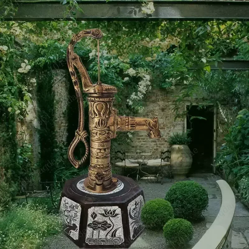 Household water well Hand-cranked Pump Pressurized water well Manual Household shaking water pump