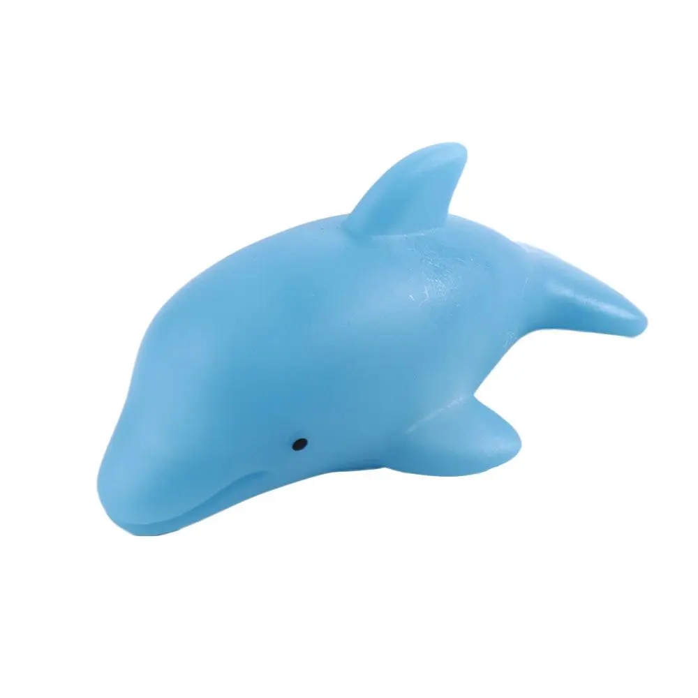 Beach Play Games Children Flashing Floating Up Water Floating Toy LED Lamp Bath Toys Baby Dolphin Bath Toys Glowing Beach Toys