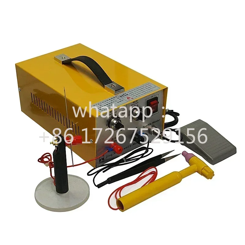 DX-30A Handheld Laser Spot Welder 220V 400W 30A Laser Welding Machine for Platinum Silver Gold Steel Welding