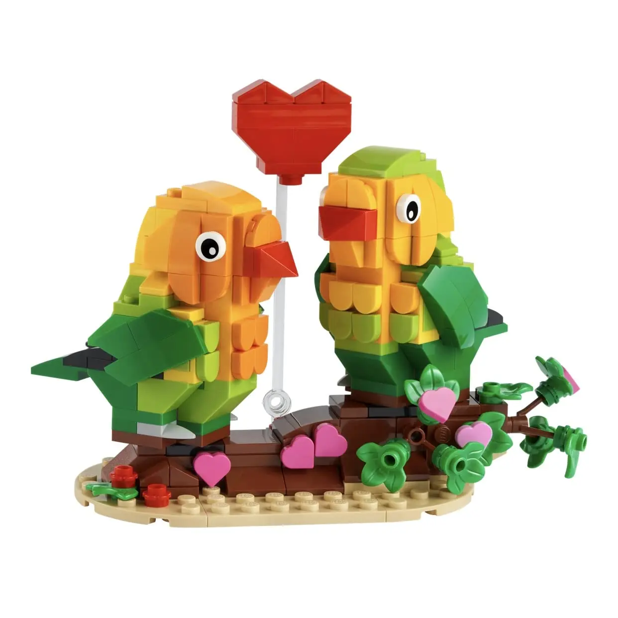 LEGO & Valentine Lovebirds Children Building Blocks Toys for Children\'s Kids Birthday Christmas New Year Gift 40522 (298 Pieces)