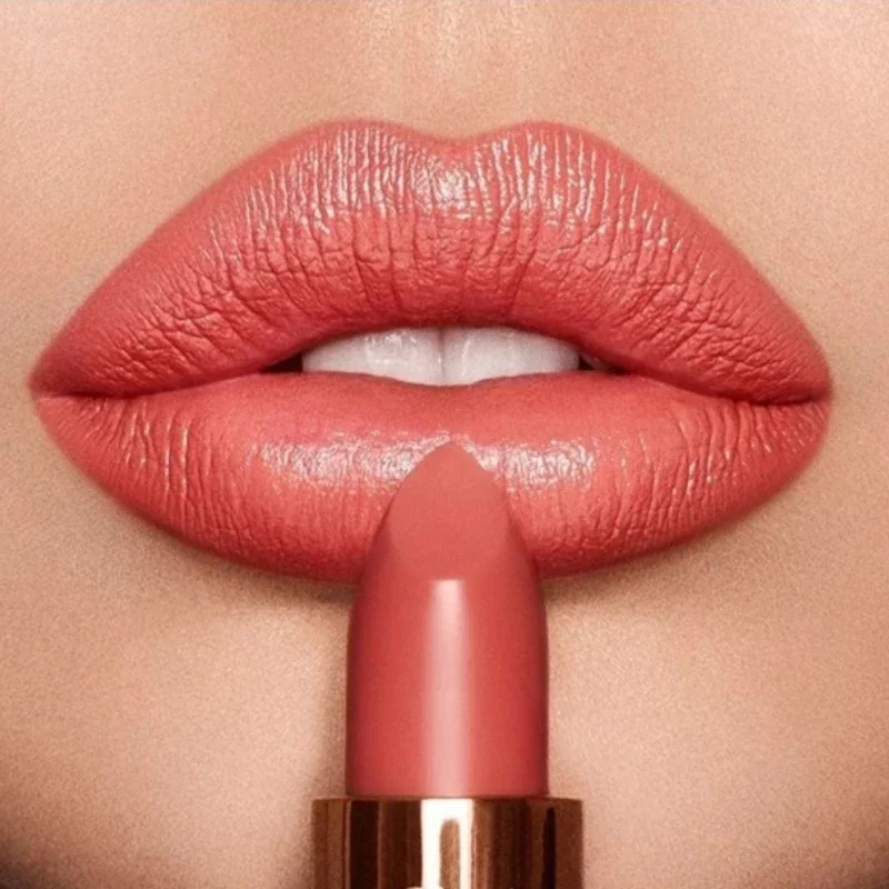 6 Colors Matte Waterproof Velvet Nude Lipstick Red Brown Pigments Makeup Long Lasting Sexy Lipstick Non-Stick Lip Tint Makeup