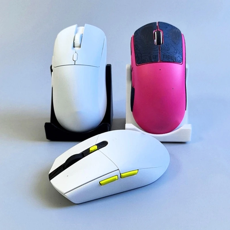 Easy to Installs Mouse Desktop Holder Plastic NonSlip Base Ensures Stability for Work and Play Setting D2RC