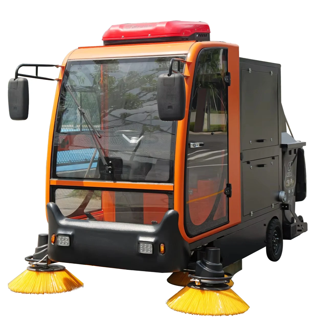 

Factory Price Road Sweepers Street Cleaner Truck Large Capacity Rolling Brush Road Sweeper Street Cleaning Machine