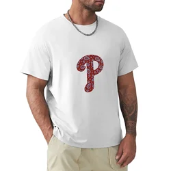 phillies T-Shirt Short sleeve tee anime clothes blacks oversizeds men graphic t shirts