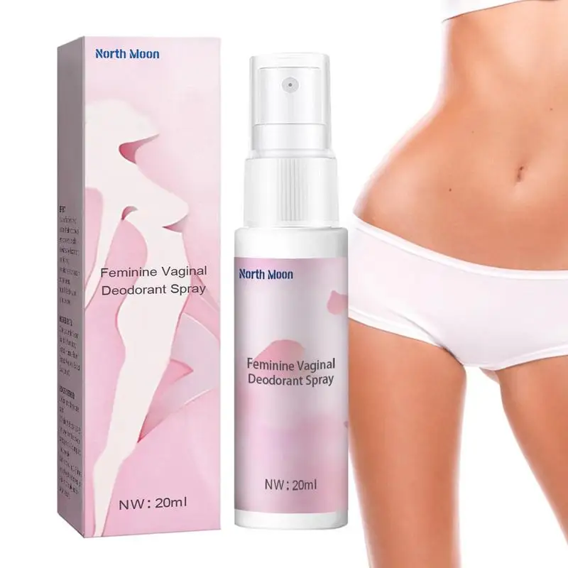 Natural Plant Women Private Parts Spray Reduce Odor Moisturizing Vaginal Care Intimate Part Feminine Vaginal Deodorant Spray