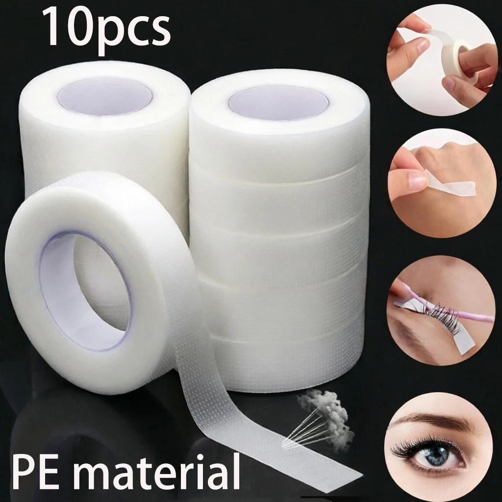 10 롤 9m PE 속눈썹 연장 테이프 민감한 피부를 - Tape Breathable Lash 리뷰 및 가격