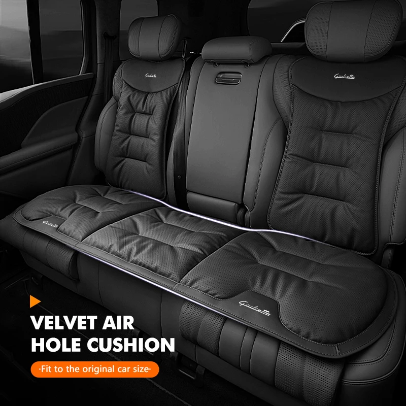 For Alfa Romeo Leather Four Seasons Car Seat Cushion Breathable Protect Mat Auto Accessories Giulietta 940 2010-2014 2015 2016