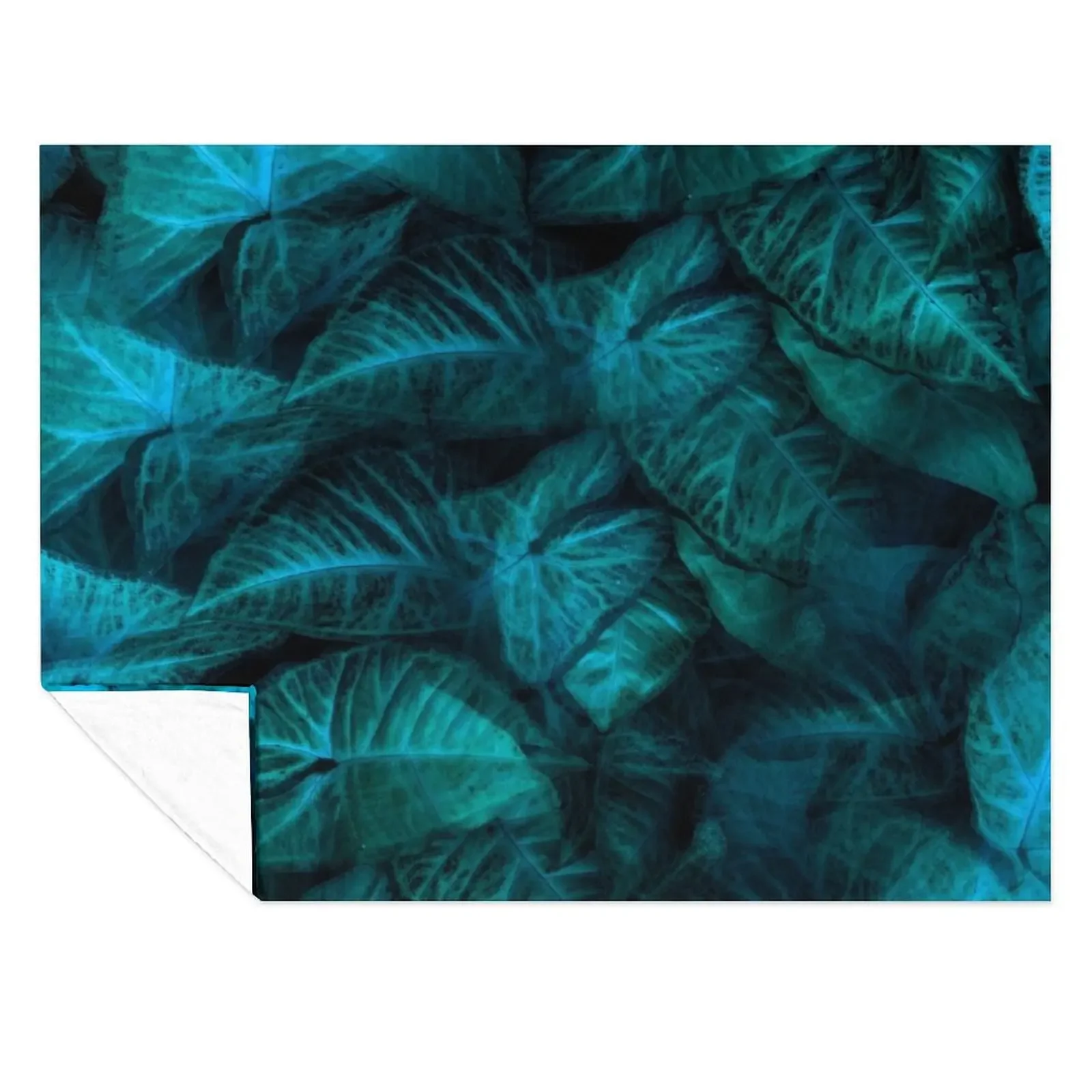 

Flowers, Leaves Throw Blanket Weighted Multi-Purpose Furry Soft Blankets