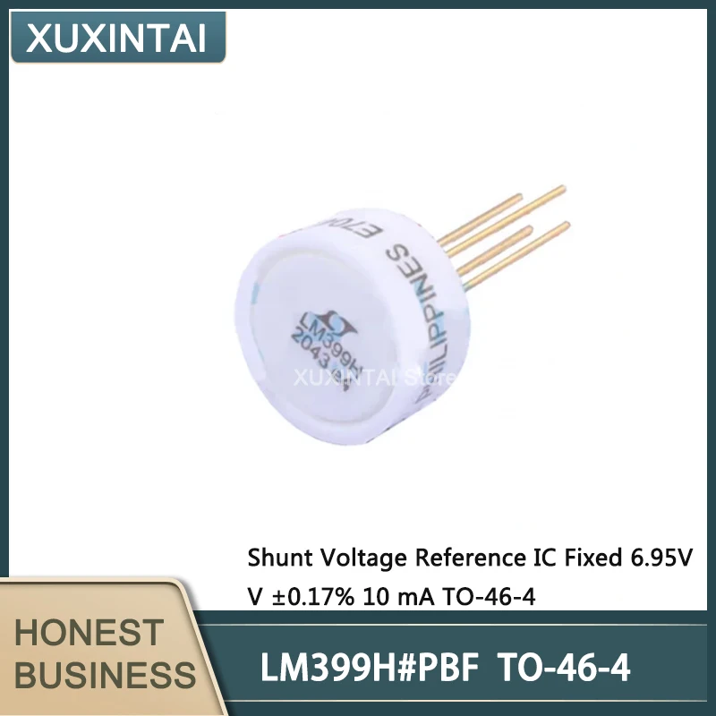 5Pcs/Lot  New Original  LM399H#PBF  LM399H  Shunt Voltage Reference IC Fixed 6.95V V ±0.17% 10 mA TO-46-4