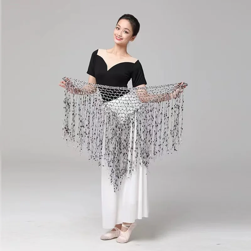 Bellydance Hip Scarves Scarf Dancing Indian Waist Chains Mermaid Sequin Belly Oriental Eastern Dance Belts Costumes for Womens