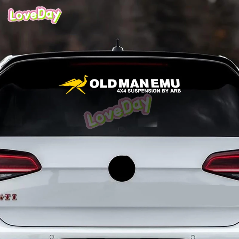 OME 4x4 Suspension Damping Sticker Hardline Off-road Retrofitting Accessories OLDMAN EMU Vinyl Waterproof Decorative Car Sticker