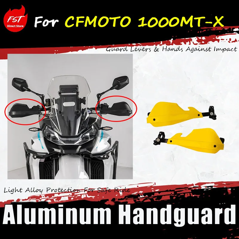 For CFMOTO 1000MT-X modified accessory motorcycle hand guard, handlebar windproof cover, and aluminum guard bar