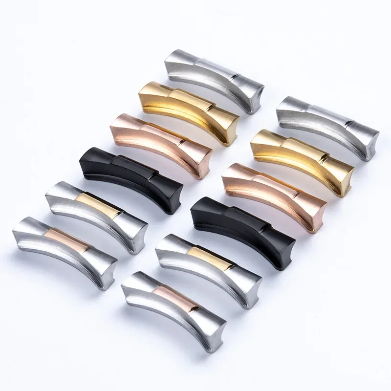 20mm21mm End Link For Rolex Watchband Rubber Leather Strap For Submariner Daytona GMT Yacht-Master Datejust Seamless Connection