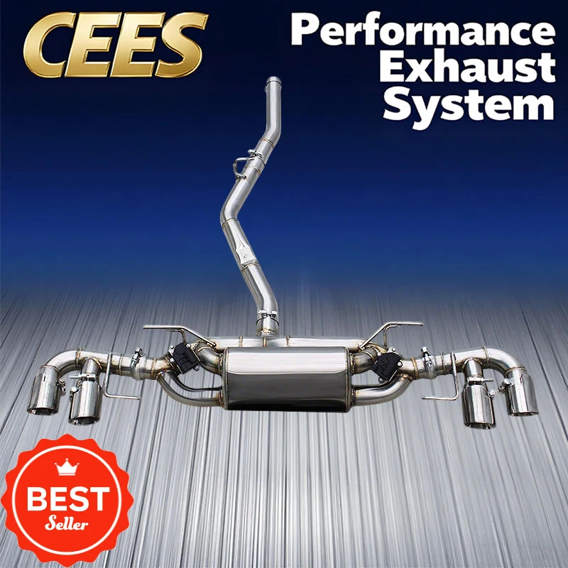 CEES Catback Muffler for Maserati Grecale 2.0T 2023-2026 Stainless Steel Pipes Valvetonic Exhaust System with Control