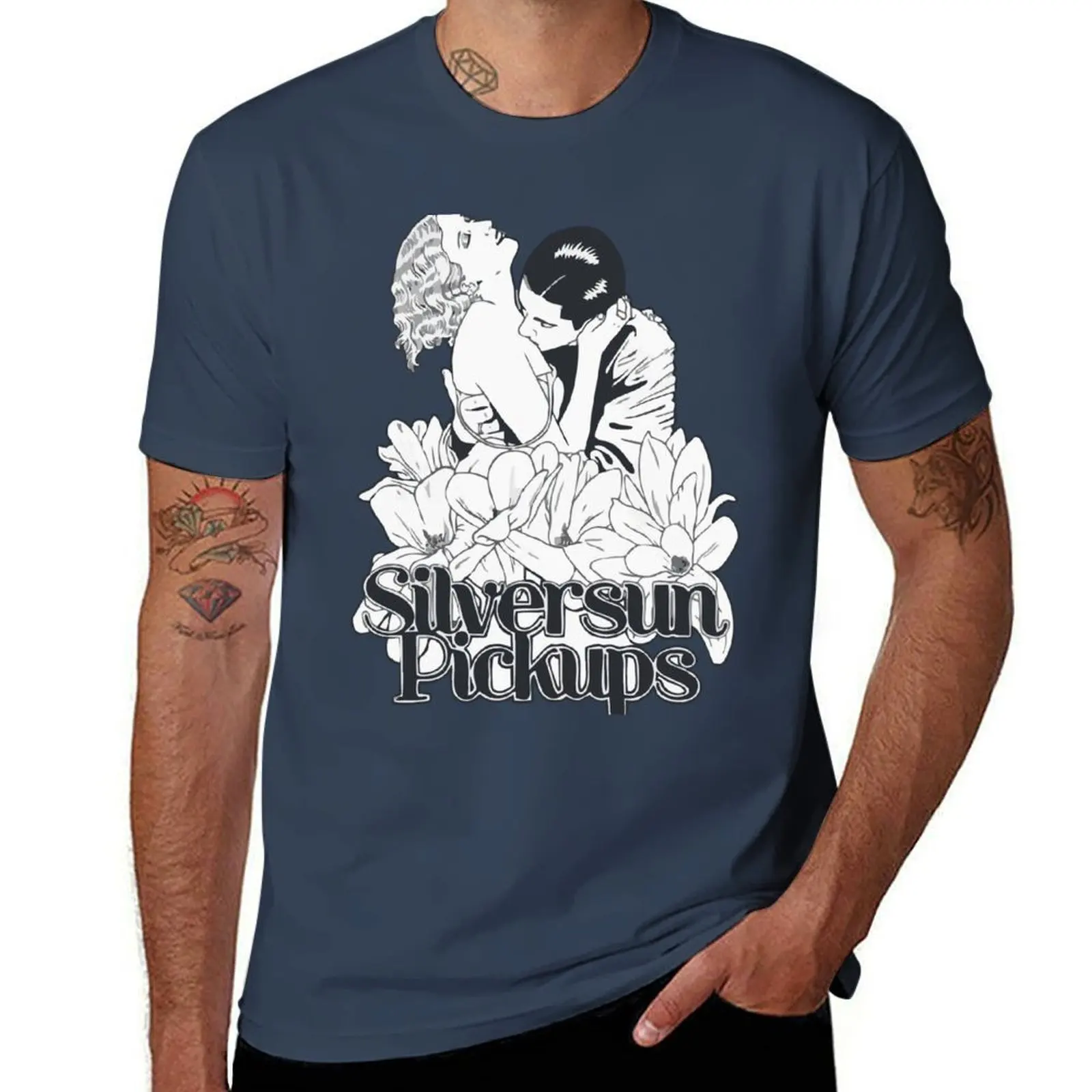 Футболка Silversun Pickups для работы на открытом воздухе с короткими рукавами