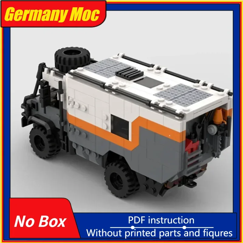 

Модель городской автомобиль Moc, строительные кирпичи, городской экспедитор, кемпер, автомобиль, технология, модульные блоки, подарки, рождественские игрушки, наборы «сделай сам», сборка