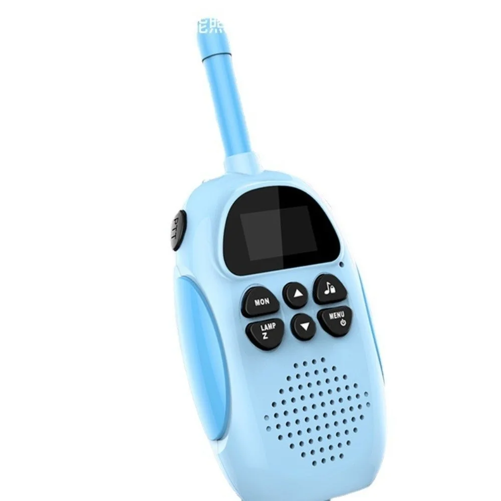 2pcs/set Gifts Plastic Walkie Talkies Radio Rechargeable Audio Receiver Travel Trip