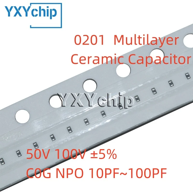 100Pcs 0201 Smd Cap… - image