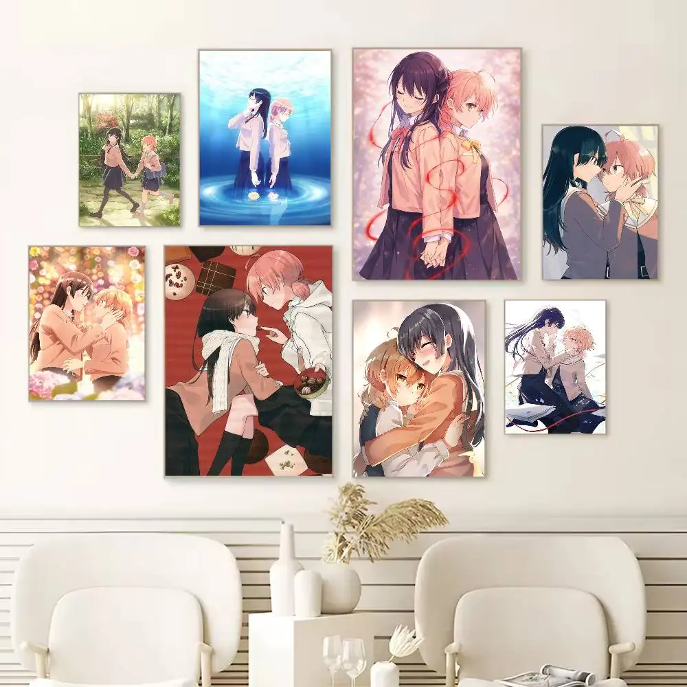 

Bloom Into You Poster HD Quality Wall Art Retro Posters For Home Room Wall Decor Self Adhesive