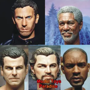 Belet-Star-Headsculpt nach Männern, Actionfigur Körper, Leonardo DiCaprio, Morgan, Freeman, Will Smith, 1: 6, Soldat, Filme, Anpassungen 12 10 Hauptverkäufe Leonardo DiCaprio Puppe - №5